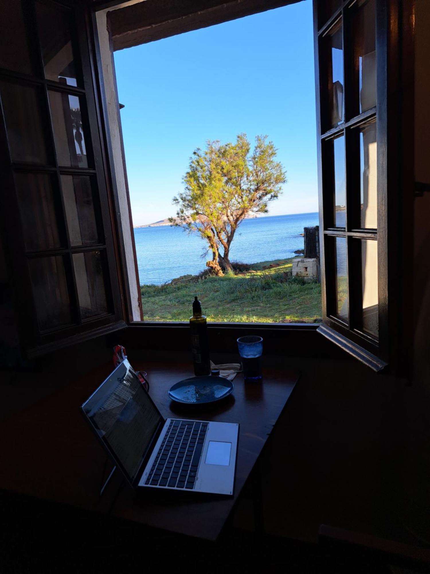 エス・メルカダルCasa Con Jardin ,Vistas Al Mar Y Atardecer En Playas De Fornellsアパートメント エクステリア 写真