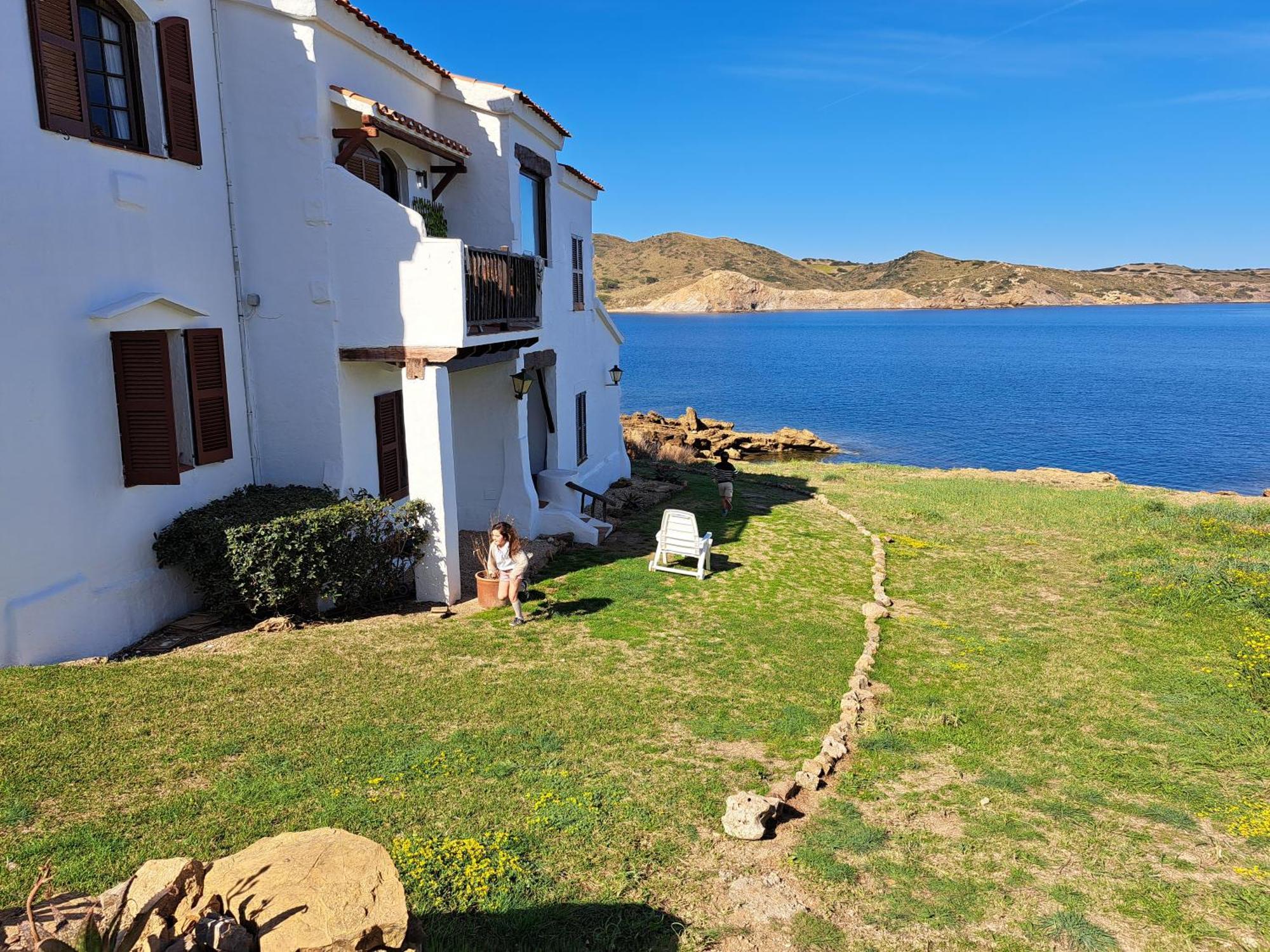 エス・メルカダルCasa Con Jardin ,Vistas Al Mar Y Atardecer En Playas De Fornellsアパートメント エクステリア 写真